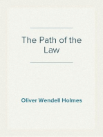 The Path of the Law