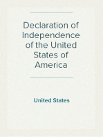 Declaration of Independence of the United States of America