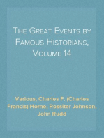 The Great Events by Famous Historians, Volume 14