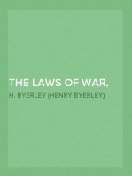 The Laws Of War, Affecting Commerce And Shipping