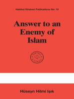 Answer to an Enemy of Islam