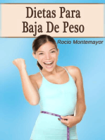 Dietas Para Bajar De Peso