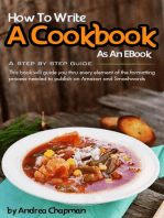 How To Write A Cookbook As An Ebook