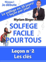 Solfège Facile Pour Tous ou Comment Apprendre Le Solfège en 20 Jours ! - Leçon N°2: Solfège Facile Pour Tous, #2