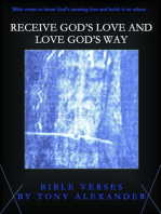 Receive God's Love and Love God's Way Bible Verses