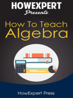 How To Teach Algebra