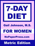 7-Day Diet for Women - Metric Edition