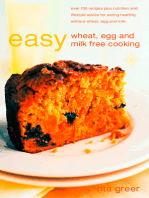 Easy Wheat, Egg and Milk Free Cooking