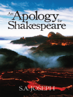 AN APOLOGY FOR SHAKESPEARE