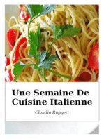 Une Semaine De Cuisine Italienne