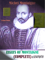 Essays of Montaigne: {Complete & Illustrated}