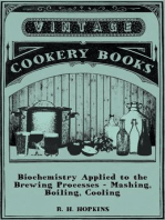 Biochemistry Applied to the Brewing Processes - Mashing, Boiling, Cooling