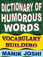 Dictionary of Humorous Words: Vocabulary Building: English Word Power, #9