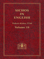 Sichos In English, Volume 18: Tishrei-Kislev, 5744