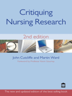 Critiquing Nursing Research 2nd Edition