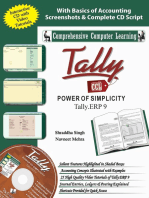 Tally ERP 9 (Power of Simplicity): -