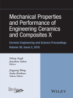 Mechanical Properties and Performance of Engineering Ceramics and Composites X: A Collection of Papers Presented at the 39th International Conference on Advanced Ceramics and Composites