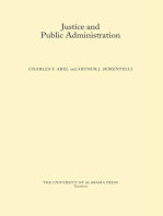 Justice and Public Administration