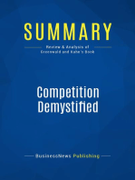 Competition Demystified (Review and Analysis of Greenwald and Kahn's Book)