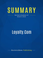 Loyalty.Com (Review and Analysis of Newell's Book)