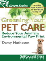 Greening Your Pet Care: Reduce Your Animal's Environmental Paw-Print