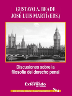 Discusiones sobre la filosofía del derecho penal