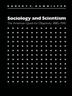 Sociology and Scientism: The American Quest for Objectivity, 1880-1940