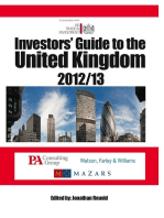 Investors' Guide to the United Kingdom 2012/13