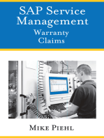 SAP Service Management: Warranty Claims