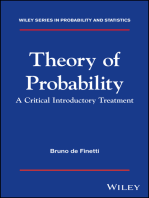 Theory of Probability: A critical introductory treatment