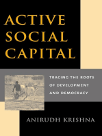 Active Social Capital: Tracing the Roots of Development and Democracy