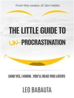 The Little Guide to Un-Procrastination