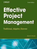 Effective Project Management: Traditional, Adaptive, Extreme