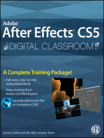 Adobe After Effects CS5 Digital Classroom