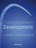 Changing Software Development: Learning to Become Agile