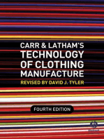 Carr and Latham's Technology of Clothing Manufacture