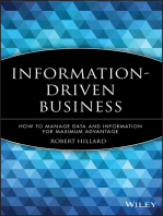 Information-Driven Business: How to Manage Data and Information for Maximum Advantage