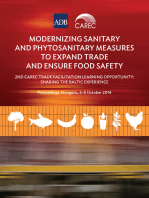 Modernizing Sanitary and Phytosanitary Measures to Expand Trade and Ensure Food Safety: 2nd CAREC Trade Facilitation Learning Opportunity: Sharing the Baltic Experience