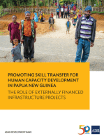 Promoting Skill Transfer for Human Capacity Development in Papua New Guinea: The Role of Externally Financed Infrastructure Projects