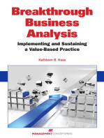 Breakthrough Business Analysis: Implementing and Sustaining a Value-Based Practice