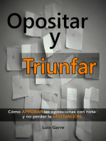 Opositar y triunfar