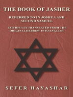 The Book of Jasher - Referred to in Joshua and Second Samuel - Faithfully Translated from the Original Hebrew into English