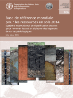 Base de référence mondiale pour les ressources en sols 2014: Système international de classification des sols pour nommer les sols et élaborer des légendes de cartes pédologiques.Mise à jour 2015