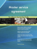 Master service agreement The Ultimate Step-By-Step Guide