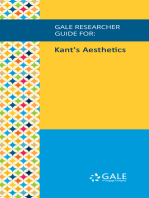 Gale Researcher Guide for: Kant's Aesthetics