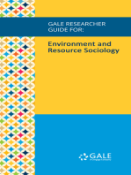 Gale Researcher Guide for: Environment and Resource Sociology