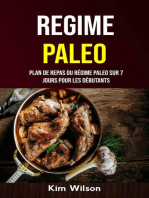 Regime Paleo : Plan De Repas Du Régime Paleo Sur 7 Jours Pour Les Débutants: CUISINE / Général Secondary Genre: SANTÉ ET FORME / Thérapies alternatives