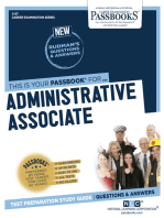 Administrative Associate: Passbooks Study Guide