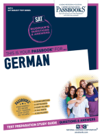 GERMAN: Passbooks Study Guide