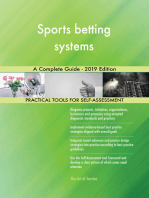 Sports betting systems A Complete Guide - 2019 Edition